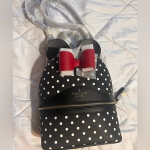 Minnie Mouse x Kate Spade backpack. New with tags.